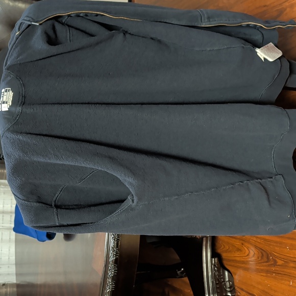 Carhartt Men's Loose Fit Midweight Full-Zip Sweatshirt Size LT MSRP $64.99 - Picture 4 of 7